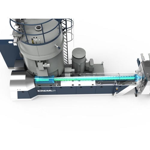 Extrusionsanlage für Platten - EcoGentle® - EREMA Engineering Recycling Maschinen und Anlagen - für Thermoplaste / für PET-Flaschenflocken