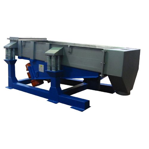 Vibrationssiebmaschine - ERIMAKI - für Feststoffe/Flüssigkeiten / Edelstahl / rechteckig