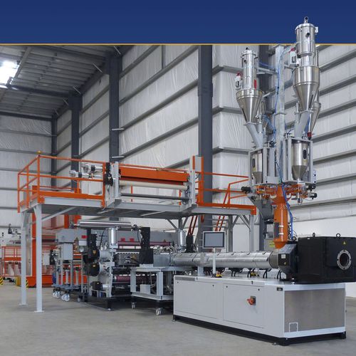 Mehrschicht-Extrusionsanlage - esde Maschinentechnik GmbH - Einschicht / für das Thermoformen / mit Touchscreen