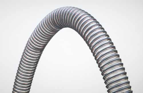 Schlauch für Lebensmittel - ESPIRO PU ANTIESTATICO® - ESPIROFLEX SA - für Gas / für Schleifmittel / PVC