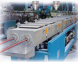 Doppelschneckenextrusionsanlage - Extrudex Kunststoffmaschinen GmbH - Einschicht / für Rohre / für Thermoplaste