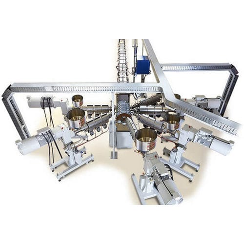 Extrusionsanlage / 6 Schichten - Extrudex Kunststoffmaschinen GmbH - für Rohre / für Thermoplaste
