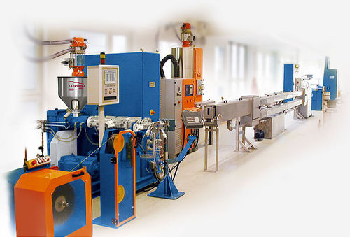 Beschichtungs-Extrusionsanlage - Extrudex Kunststoffmaschinen GmbH - für Thermoplaste / für Kabelummantelung