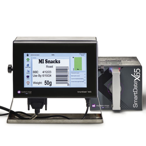 Integrierbarer TTO-Thermotransferdrucker - SmartDate® X65-128 - MARKEM-IMAJE - mehrfarbig / hochauflösend / Qualitätsprodukt