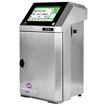 Continuous-Inkjet-Drucker - 9750 E  - MARKEM-IMAJE - integrierbar / Farb / mit Touchscreen