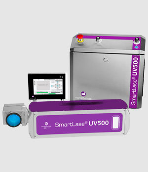 CO2-Lasercodierer - The SmartLase® UV500 - MARKEM-IMAJE - für Kunststoff / für Papier / für Glas