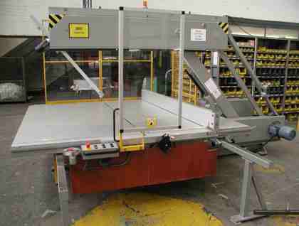 Bandmesserschneidemaschine - V 24 - Fecken-Kirfel GmbH & Co. KG, Maschinenfabrik - für PVC / CNC / vertikal