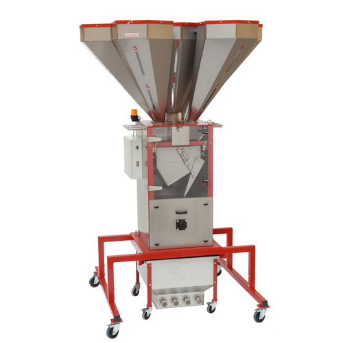 Gravimetrische Dosier- und Mischanlage - FGB 25 - Ferlin Plastics Automation - Granulat / für Kunststoffgranulat / für die Kunststoffindustrie