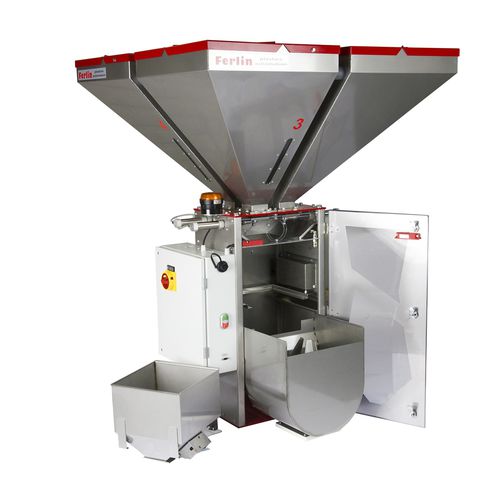 Gravimetrische Dosier- und Mischanlage - FGB 5 - Ferlin Plastics Automation - Granulat / für Kunststoffgranulat / für die Kunststoffindustrie
