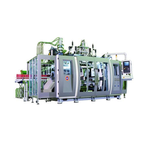 Extrusionsblasformmaschine - FK/HBA-45/65GT04QD - Fong Kee Iron Works Co., Ltd. - für Flaschen / Doppelstationen