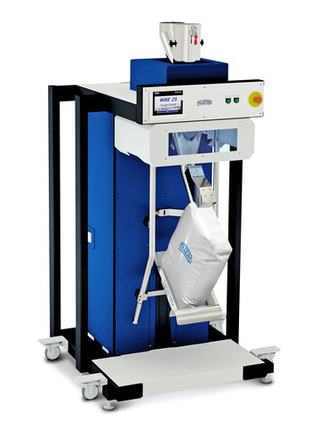 Vertikale Absackmaschine - WBE 25 DDK VS - Huzap GmbH - per Gewicht / für Ventilbeutel / für die Lebensmittelindustrie