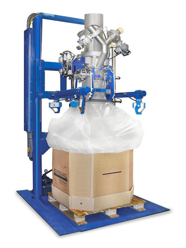 Halbautomatische Füllanlage - WBE 500-1500 - Huzap GmbH - Multicontainer / für Big Bags / Fass