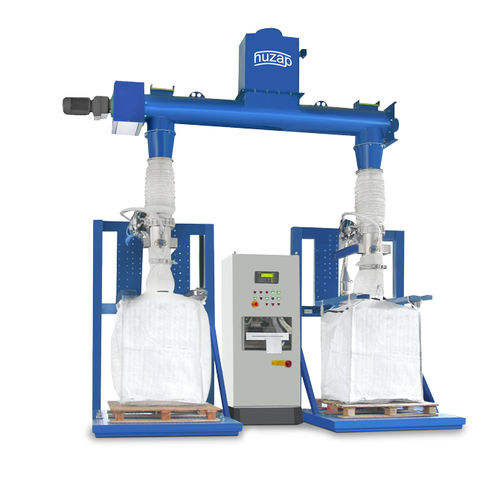 Halbautomatische Füllanlage - WBE 500-1500 D - Huzap GmbH - für Big Bags / Fass / Bag-in-Box
