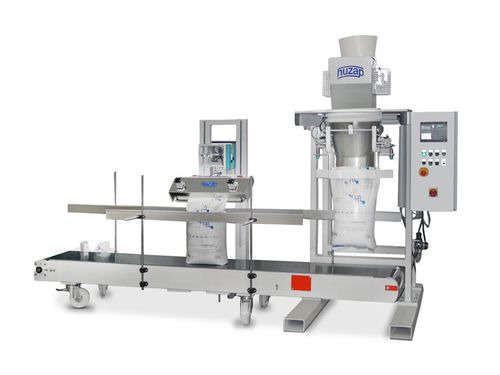 Vertikale Absackmaschine - WBE 25 DKK OS SV FDA ATEX - Huzap GmbH - per Gewicht / halbautomatisch / für die Lebensmittelindustrie