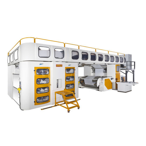 6-Farben-Flexodruckmaschine - PRIMEFLEX SERIES - HYPLAS Machinery Co., Ltd - für Kunststoff-Folien