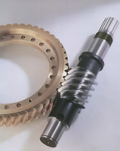 Schneckenradsatz - GIRARD TRANSMISSIONS - Spiral / Flansch / maßgefertigt