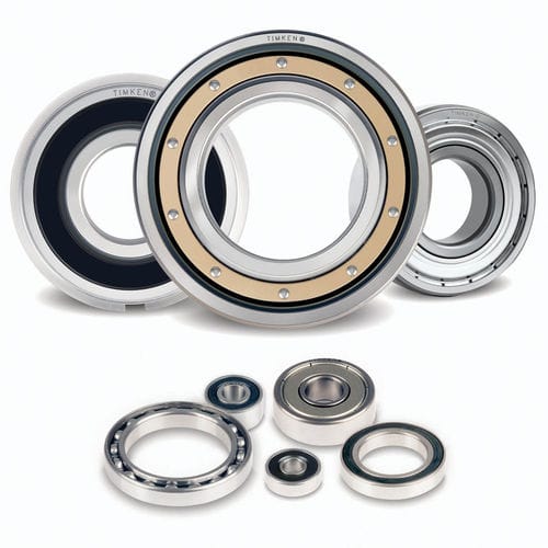 Rillenkugellager - 6000 - TIMKEN Europe - Kugel / Stahl / für Motor