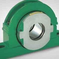 Flanschlagereinheit - TIMKEN Europe - Sitz / Zylinderrollen / Stahl