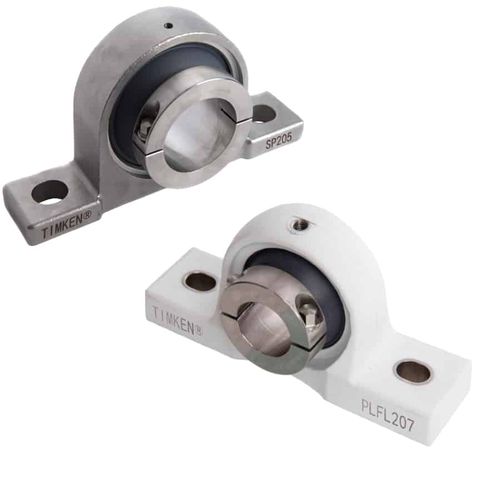 Buchsen-Lagereinheit - EDT   - TIMKEN Europe - Monoblock / mit Kugellager / Edelstahl