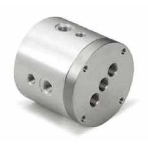 Drehdurchführung für Luft - AJTC2 series - AUTOMAX - 2-Wege / für Pneumatikanwendungen / kompakt