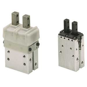 Pneumatikgreifer - HHBDP series - AUTOMAX - parallel / 2 Backen / Doppel