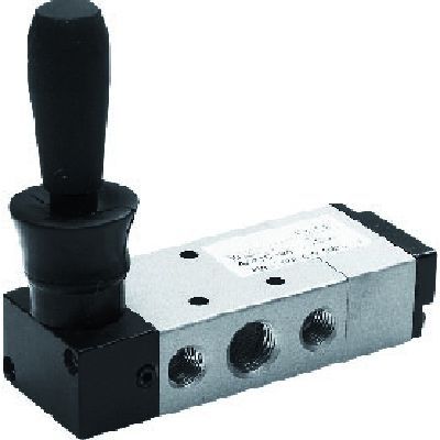 Pneumatik-Wegeventil / Schieber - DML22U53L series - AUTOMAX - mit Hebel / 5/3-Wege