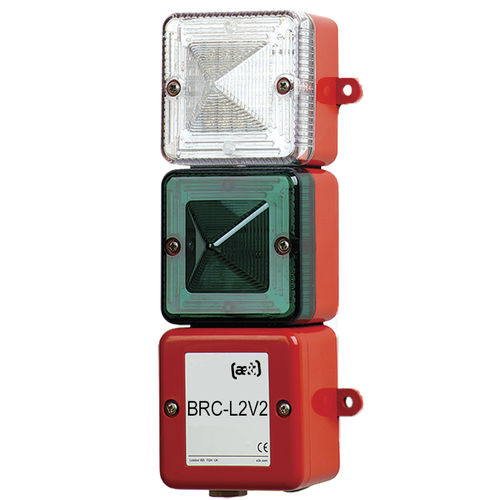 LED-Signalsäule - BRC-L2V2 - ae&t - Blitz / 2-Farben / IP66