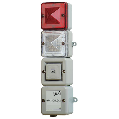 LED-Signalsäule - BRC-SONL2V2 - ae&t - Blitz / Blink / IP66