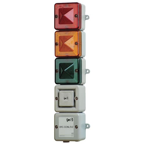 LED-Signalsäule - BRC-SONL3V2 - ae&t - Blitz / Blink / 3-Farben