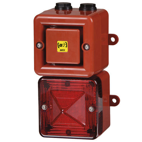 Alarm-Tongeber / Signallicht - TL100XV2 - ae&t - IP66 / 64 Töne