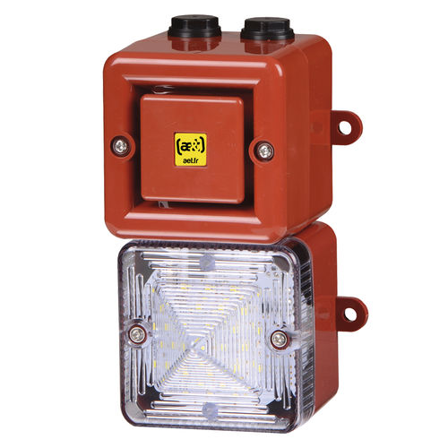 Sirene / LED -Alarmleuchte - TL100HV2 - ae&t - elektronisch / robust / IP66