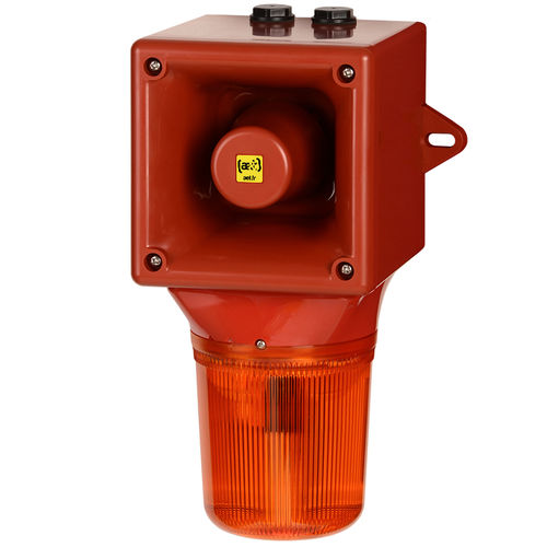 Sirene / LED -Alarmleuchte - O530BLV2 - ae&t - IP65 / 64 Töne