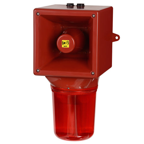 Sirene / LED -Alarmleuchte - O540DLV2 - ae&t - IP65 / 64 Töne