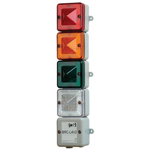 LED-Signalsäule - BRC-L4V2 - ae&t - Xenon / Blitz / 4-Farben