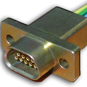 Micro-D-Steckverbinder - Smiths Interconnect - Stromversorgung / D-sub / rechteckig