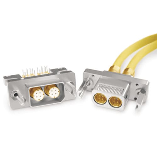 Hochgeschwindigkeits-Steckverbinder - Smiths Interconnect - Daten / optisch / Quadrax