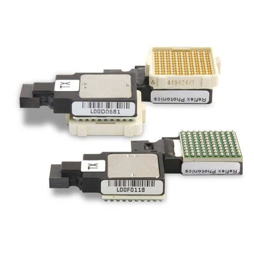 Mikrocontroller-Transceiver - LightABLE LA - Smiths Interconnect - für Lichtleiter / 12 Kanäle / Multimode