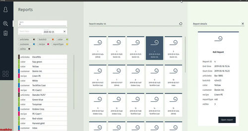 Visualisierungssoftware - mLog / mPilot - Mahlo - Datenregistriergerät / Datenanalyse / Lagerung