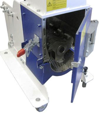 Mühle für Kunststoff - GRL 160, 170-245 - MAIN TECH S.r.l. - Messer / horizontal / für Spritzguss