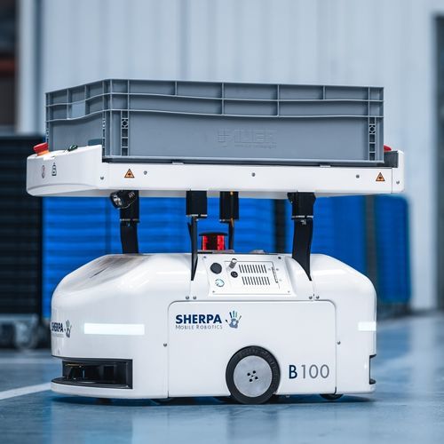 Autonomer mobiler Roboter / für Materialumschlag - SHERPA B  - NORCAN - Transfer / Transport / zum Laden