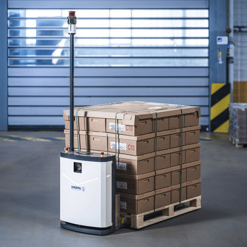 Autonomer mobiler Roboter / für Materialumschlag - SHERPA F - NORCAN - Transfer / Transport / zum Laden