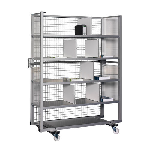 Wagen für Kommissionierstation - NORCAN - Fachböden / mit Lenkrolle / ergonomisch