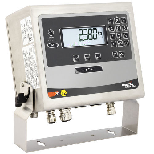 Wägeindikator mit LCD-Anzeige - i 20 Ex 2-21 IECEx - PRECIA MOLEN - Benchtop / ex-geschützt / IP66