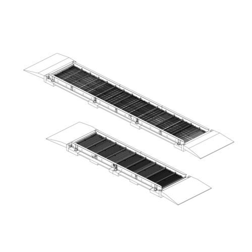Robuste Brückenwaage - C85 HSDS - PRECIA MOLEN - Stahl / Beton / Metall