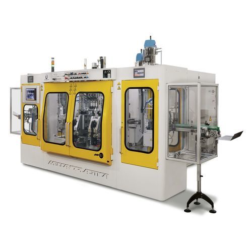 Extrusionsblasformmaschine - MP1D - MECCANOPLASTICA GROUP - Doppelstationen / für die Kosmetikindustrie / für die Verpackungsindustrie