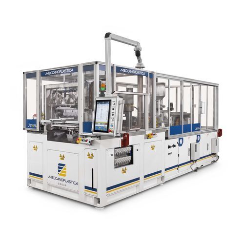 Spritzblasformmaschine - JET 75-4 - MECCANOPLASTICA GROUP - für die Kosmetikindustrie / für pharmazeutische Anwendungen