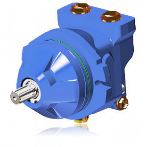 Hydraulikmotor mit variabler Verdrängung - MSI series - HYDRO LEDUC - mit Rundkolben / für offenen Kreislauf / mit Getriebe