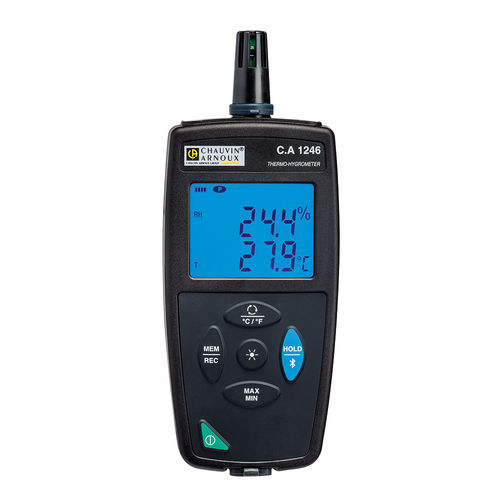 Thermo-Hygrometer / mit Digitalanzeige - CA 1246  - CHAUVIN ARNOUX - mit LED-Display / mit direkter Anzeige / tragbar