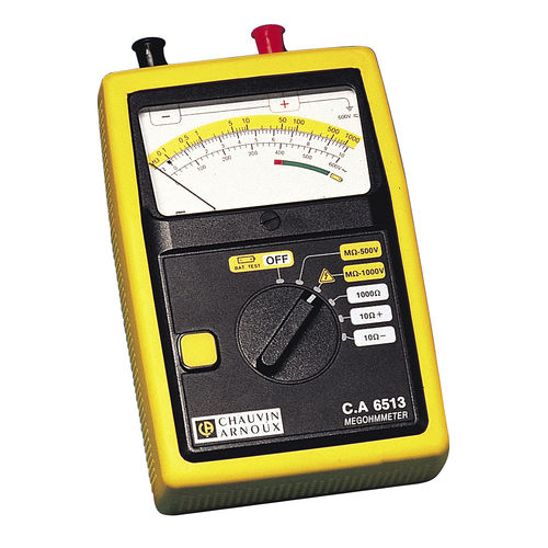 Spannungstester - CA 6513 - CHAUVIN ARNOUX - Isolation / Durchgang / Widerstand