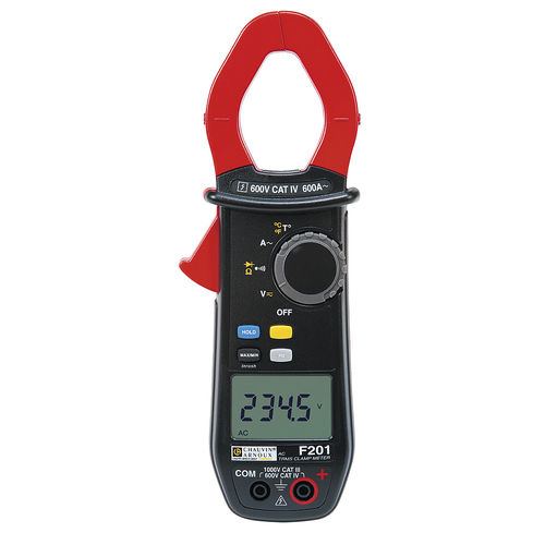 Digitale Messzange - F201 - CHAUVIN ARNOUX - tragbar / 1000 V / 600 A